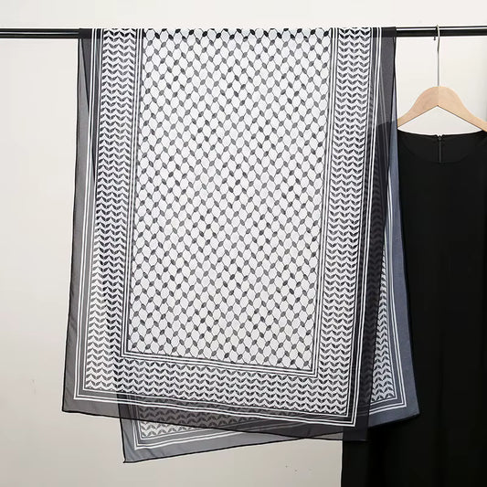Keffiyeh Printed Modal Hijabs