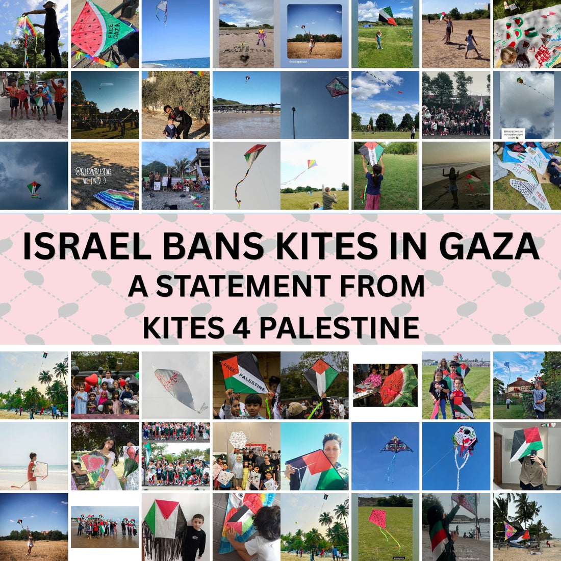 A Statement from Kites 4 Palestine