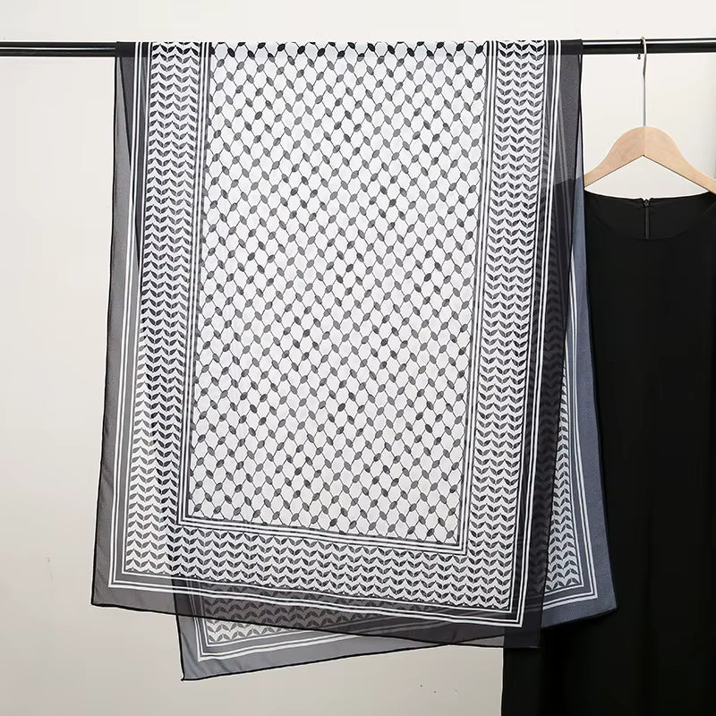 Keffiyeh Printed Modal Hijabs