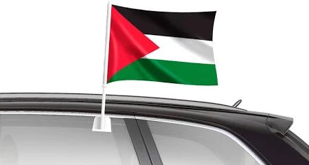 Palestine Car flag - Kites 4 Palestine